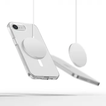Husă Flexair Hybrid MagSafe Tech-Protect pentru Apple iPhone 16E/17E, transparentă
