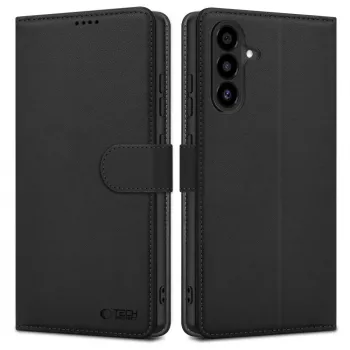 Husă tip portofel Tech-Protect pentru Samsung Galaxy A26 5G, neagră