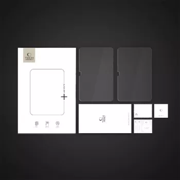 Folie de protecție din sticlă călită Glass Fit+ Tech-Protect pentru Samsung Galaxy Tab S10 FE+ 13.1 X620 / X626B, transparentă, set de 2