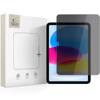 Folie de protecție pentru confidențialitate Glass Spy+ Tech-Protect pentru Apple iPad 10,9