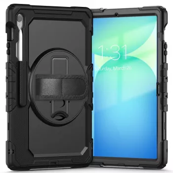 TECH-PROTECT SmartCase pentru Samsung Galaxy Tab S10 FE+, negru