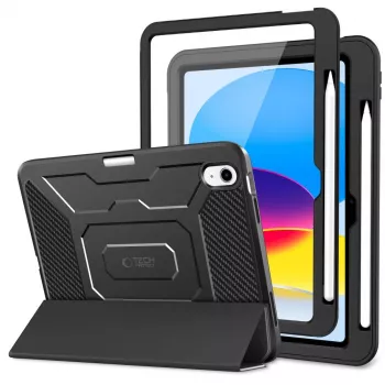 Husă Tech-Protect Endurance pentru iPad 10,9 inch (generația a 10-a, 2022) / iPad 11 inch (2025) - neagră