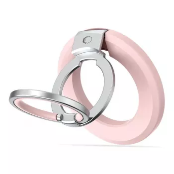 Inel magnetic MagSafe pentru telefon TECH-PROTECT MMR500 roz bebeluș