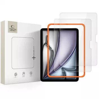 Folie de protecție din sticlă călită TECH-PROTECT Easy Set+ 2 bucăți pentru iPad Air 11