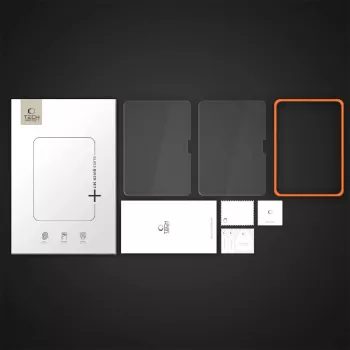Folie de protecție din sticlă călită TECH-PROTECT Easy Set+ 2 bucăți pentru iPad Air 11