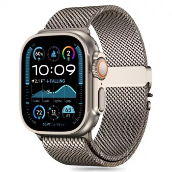 TECH-PROTECT Milano Bratară tip lanț din titan pentru Apple Watch 8 / 9 / 10 / 11 / SE / Ultra (44 / 45 / 46 / 49 mm)