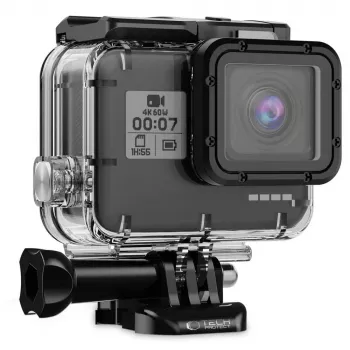 Carcasă impermeabilă TECH-PROTECT GA200 pentru GoPro Hero 5 / 6 / 7 transparentă
