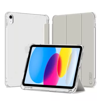 Tech-Protect SC Pen Hybrid Huscă pentru iPad 10.9 (generația 10, 2022) / iPad 11 (2025), argintie