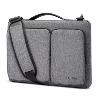 Tech-Protect Defender Geantă laptop 15-16 inch, gri