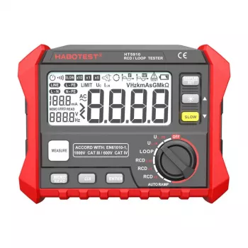 Tester digital RCD / rezistență buclă Habotest HT5910