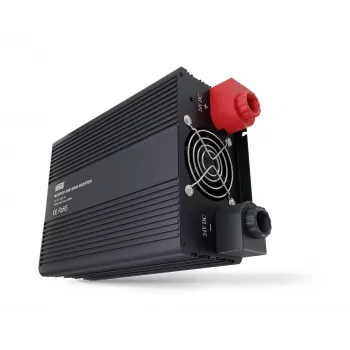 Invertor de tensiune Newell cu undă sinusoidală modificată - 24 V / 230 V, 1000 W