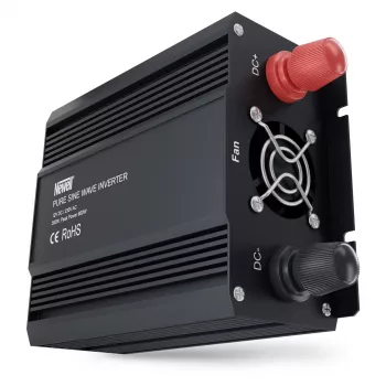 Invertor de tensiune Newell cu undă sinusoidală pură 12V la 230V 300W