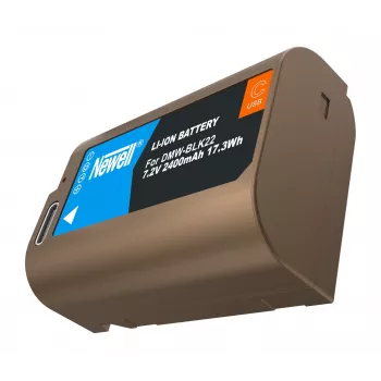 Acumulator de schimb Newell DMW-BLK22 USB-C pentru Panasonic