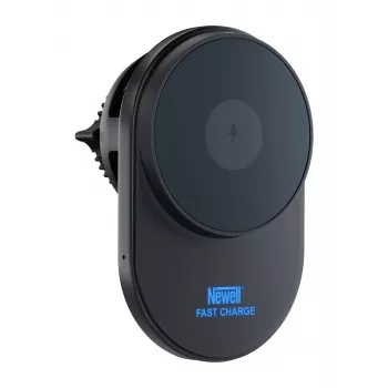 Suport auto MagSafe Newell S18 cu încărcător wireless - negru