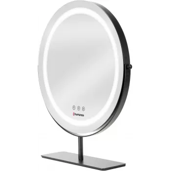 Humanas HS-HM Scarlet LED Makeup Mirror, Black