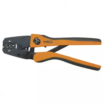 Clește de sertizat NEO TOOLS pentru terminale neizolate 22-12 AWG
