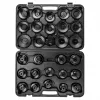 Chei tubulare NEO TOOLS pentru filtre de ulei - set de 30 buc.
