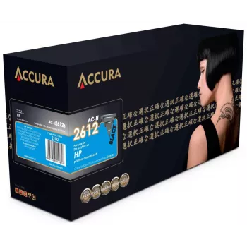Cartuș toner Accura HP nr. 12A (Q2612A) compatibil negru