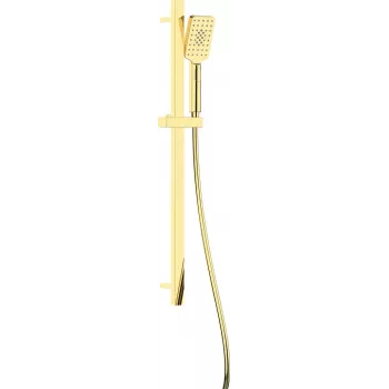 Set de duș DEANTE Neo Fresh cu 3 funcții cu bară, crom, duș de mână 100 mm, bară 600 mm, furtun 1500 mm