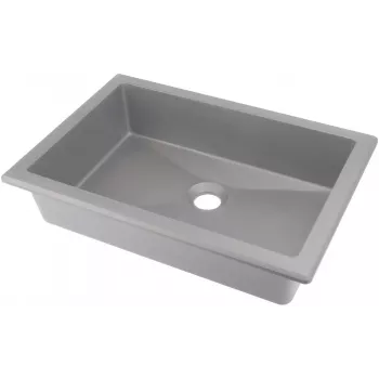Chiuvetă DEANTE din granit pentru încastrare/sub blat bej 1 cuvă cu scurgător