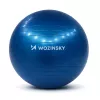 Minge de gimnastică Wozinsky WGB65BL 65 cm - albastră