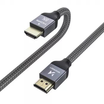 Wozinsky HDMI 2.1 Cable 8K 60Hz 48Gbps / 4K 120Hz / 2K 144Hz 5m Silver (WHDMI-50)