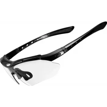 Ochelari de ciclism fotocromatici ROCKBROS UV400 ramă TR90 - negru