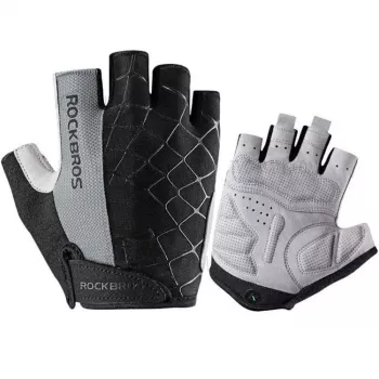 Mănuși de ciclism ROCKBROS S109GR mărimea XL gri