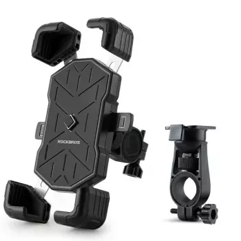 Suport pentru telefon ROCKBROS 25210030001 pentru ghidon, negru