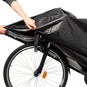 HURTEL Waterproof Bicycle Cover Size L - Black