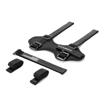 Curea de montare pe bicicletă ROCKBROS pentru boxă Bluetooth sau sticlă de apă - negru