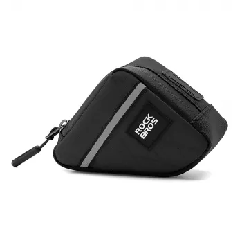 Geantă de cadru triunghiulară Rockbros 0,25 L, neagră