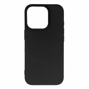HURTEL Liquid Silicone Protective Cover for iPhone 17 Pro Max Black