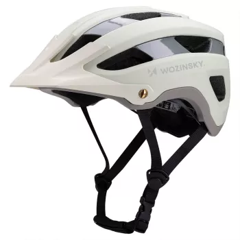 WOZINSKY MTB Helmet with Detachable Visor Lightweight 57-62 cm - Pastel Green