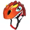 Cască de bicicletă pentru copii Wozinsky cu motiv dragon, ușoară, 50-54 cm - roșu