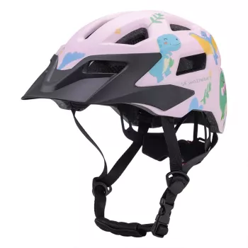 Wozinsky Children's MTB Cycling Helmet with Detachable Visor 52-56 cm - Pink
