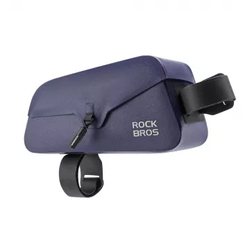 Geantă de cadru pentru bicicletă ROCKBROS 0,9 L impermeabilă cu închidere magnetică albastru