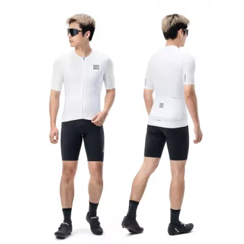 Tricou ciclism ROCKBROS 15200025, mânecă scurtă, mărimea XS, alb