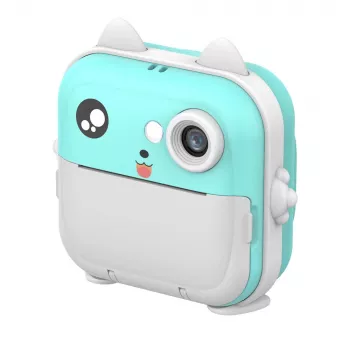 Cameră digitală instant print Wozinsky WDT-02 pentru copii - Albastru