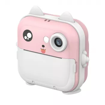 Wozinsky WDT-01 Children's Digital Camera with Thermal Printer - Pink