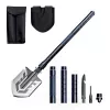 Lopată multifuncțională de supraviețuire WOZINSKY WSS-211, 21 în 1, gri