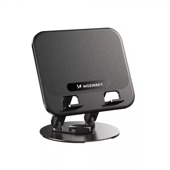Wozinsky WRS-K75 Rotating Laptop and Tablet Stand - Black