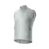 Vestă de ciclism impermeabilă la vânt ROCKBROS YDMJ003 primăvară/toamnă, mărimea S, alb/ gri
