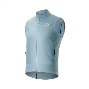 Vestă de ciclism impermeabilă la vânt ROCKBROS YDMJ003 primăvară/toamnă, XXL, albastră