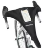 Apărătoare de transpirație pentru bicicletă ROCKBROS D78 cu buzunar pentru telefon și fereastră touchscreen, neagră