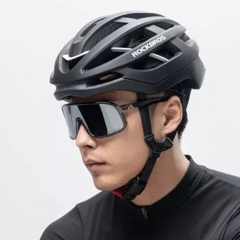 Cască de ciclism ROCKBROS HC-58BK-L 58-61 cm negru/gri