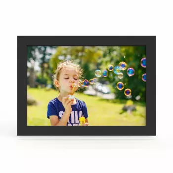 WOZINSKY WRC-32 Rama foto digitală 10.1 inch cu aplicația Frameo, 32GB, negru