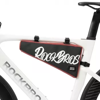 Geantă de cadru pentru bicicletă Rockbros G008 Flash Journey – XL, roșu