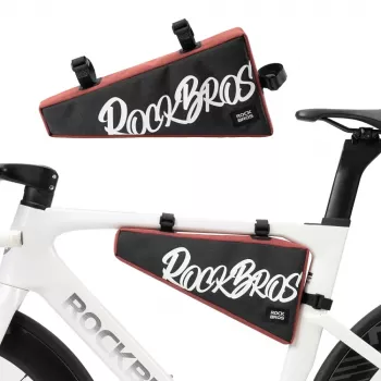 Geantă de cadru pentru bicicletă Rockbros G008 Flash Journey – XL, roșu