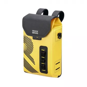 Geantă de ghidon impermeabilă Rockbros AS-160, 1,3 L, galben